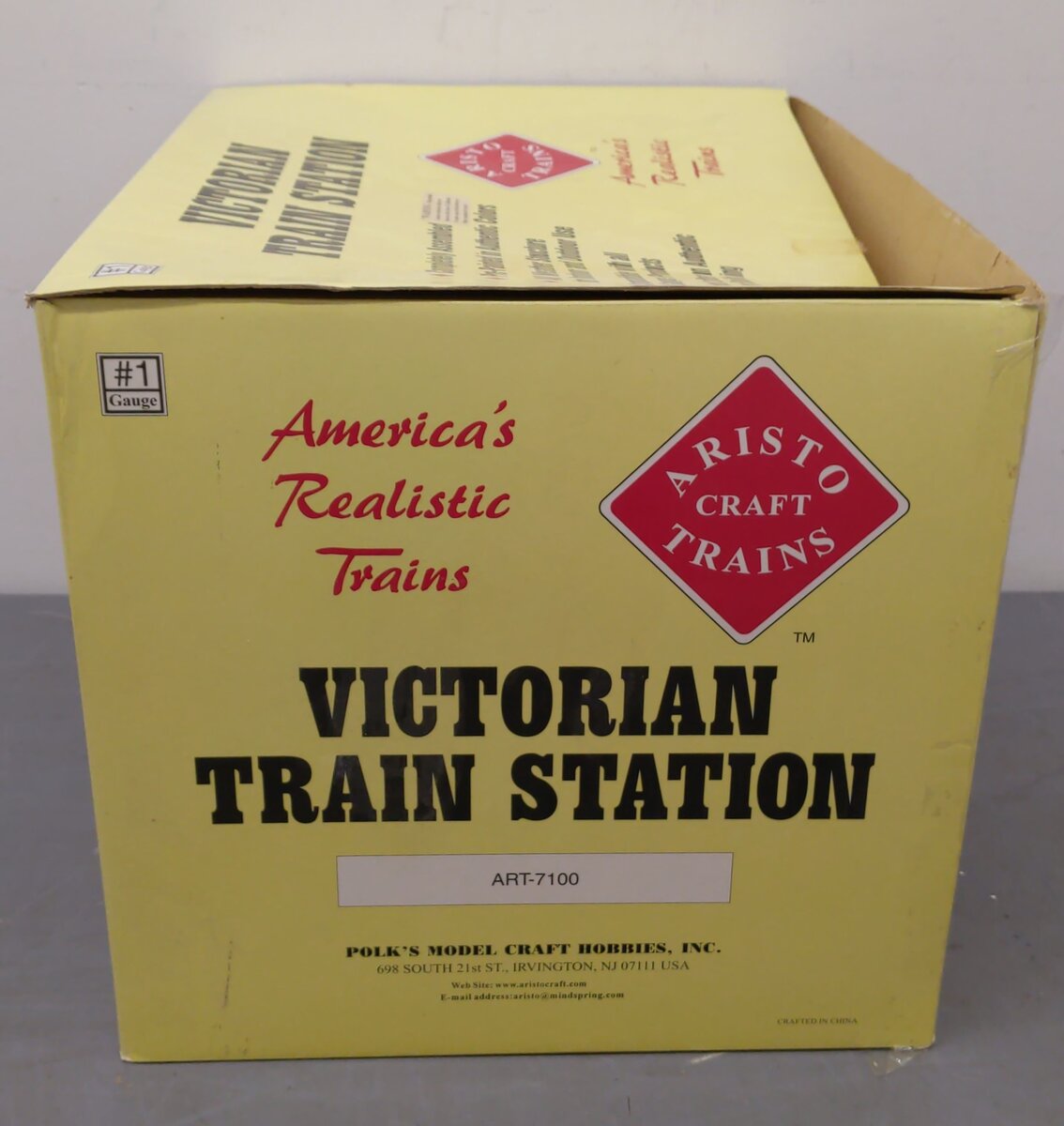 Aristo-Craft ART-7100 Built-Up Victorian Train Station VG/Box