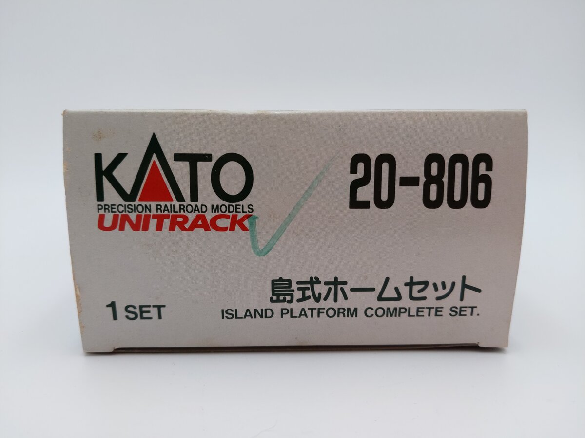 Kato 20-806 N Scale Island Platform Complete Set EX/Box