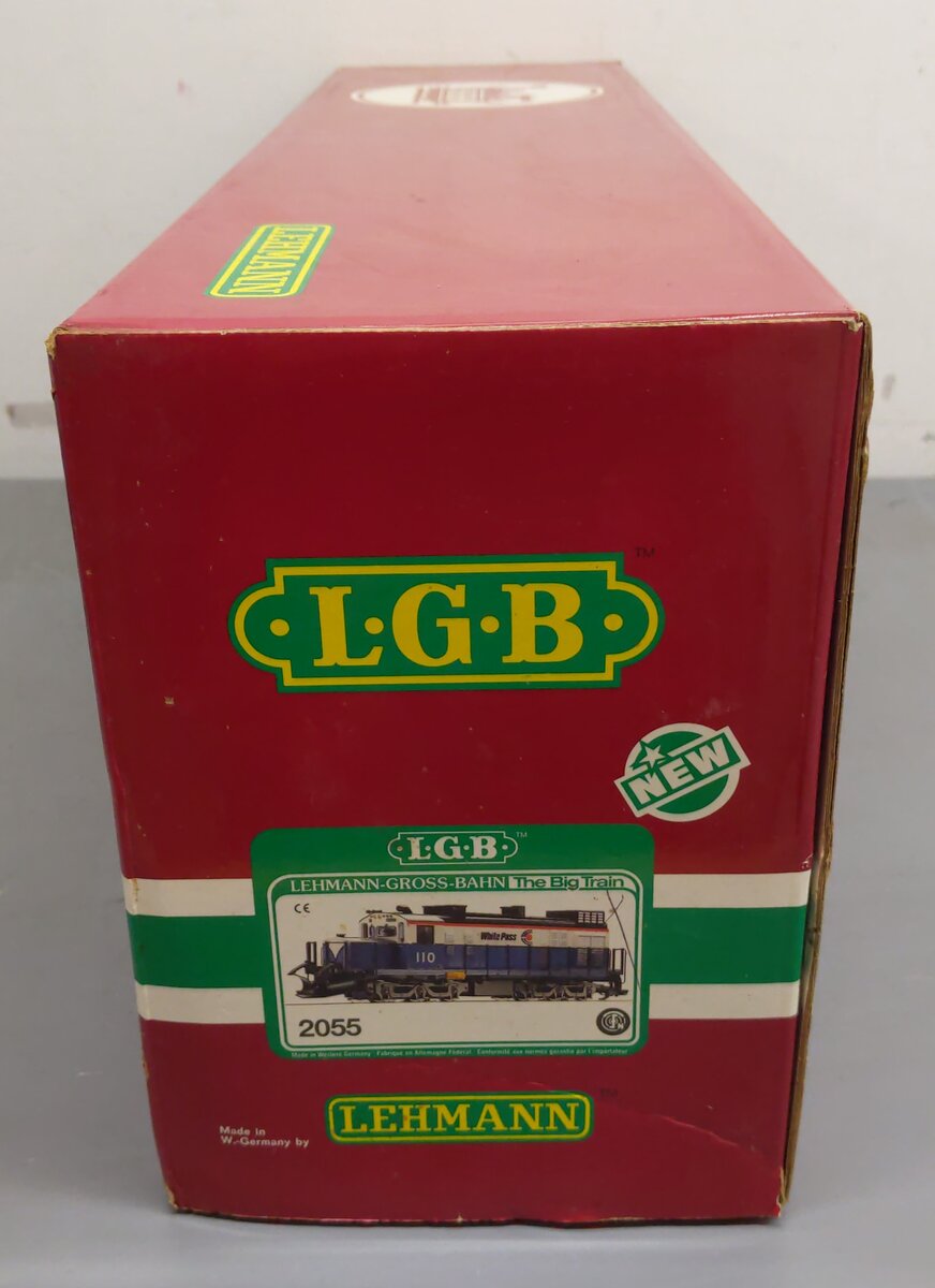 LGB 2055 G Scale White Pass Diesel Engine #110 EX/Box