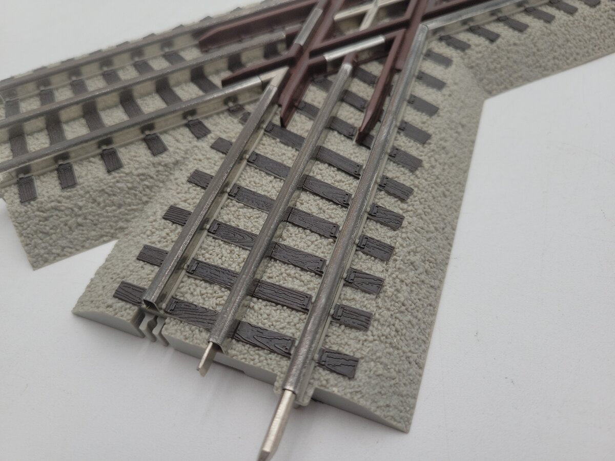 Lionel 6-12051 O Gauge FasTrack 45 Degree Crossover VG