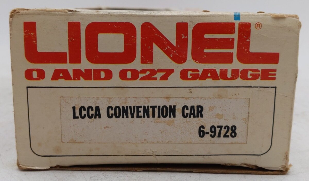 Lionel 6-9728 O Gauge Union Pacific LCCA Bi-level Stock Convention Car #9728 EX/Box