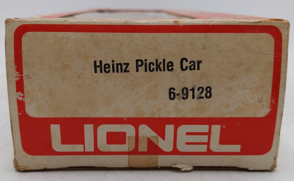 Lionel 6-9128 O Gauge Heinz Pickle Vat Car #9128 EX/Box