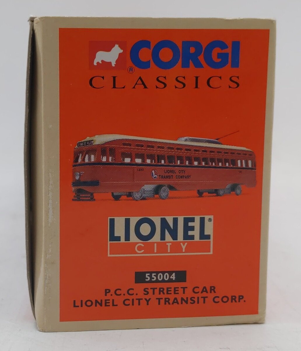 Lionel 55004 O P.C.C. Lionel City Transit Corp Street Car Trolley #1250 LN/Box
