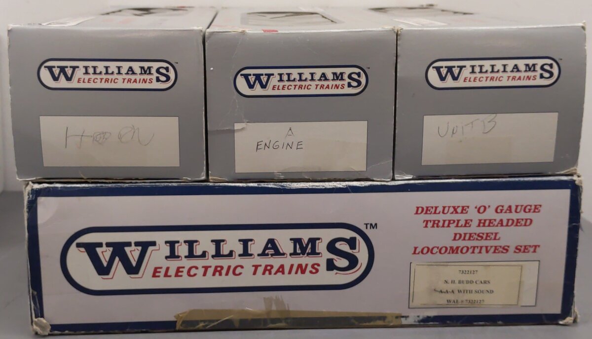Williams 7322127 O Gauge Triple Headed Diesel Locomotive Set EX/Box