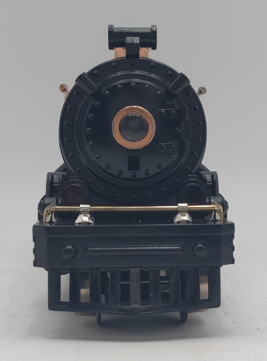 MTH 11-6022-0 O Black w/Brass Trim Traditional Steam Engine #262E VG