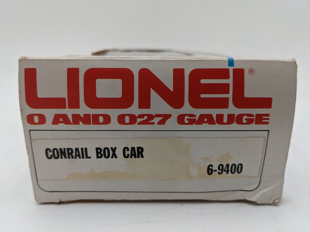 Lionel 6-9400 O Gauge Conrail Boxcar #9400 EX/Box
