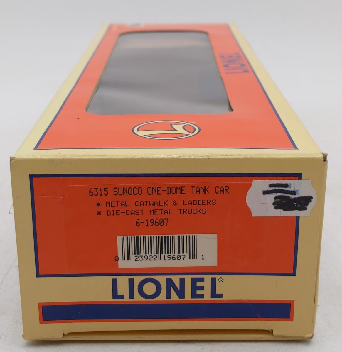 Lionel 6-19607 O Sunoco Single Dome Tank Car #6315 LN/Box