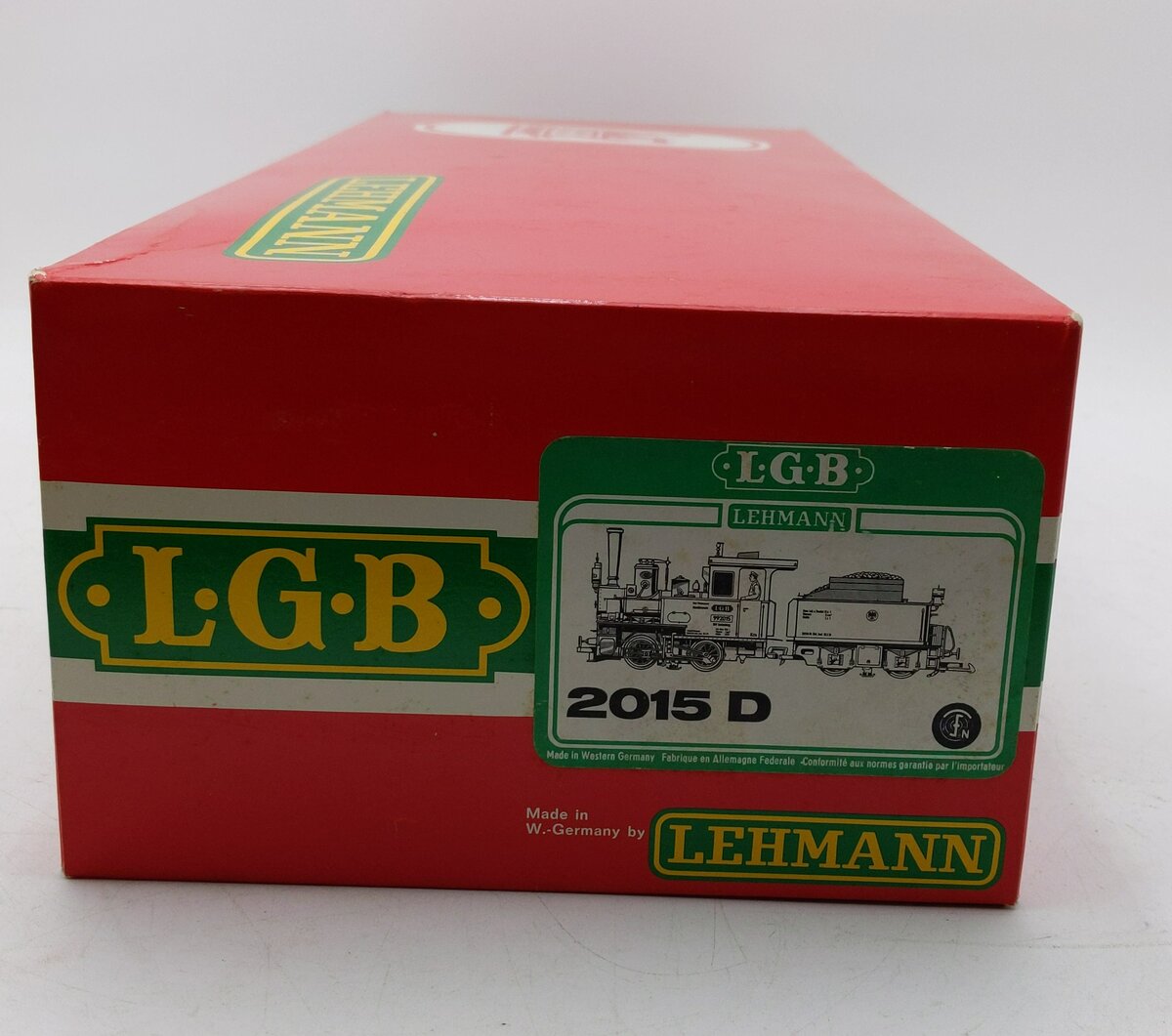 LGB 2015 0-4-0 Steam Locomotive w/ Motorized Tender EX/Box