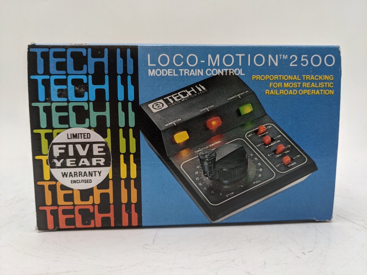 MRC 2500 HO Scale Loco-Motion Tech II Model Train Control EX/Box
