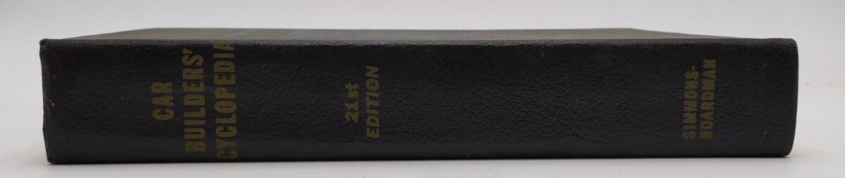 Car Builders' Cyclopedia 21st Edition Hardcover Book A Simmons-Boardman Publica VG