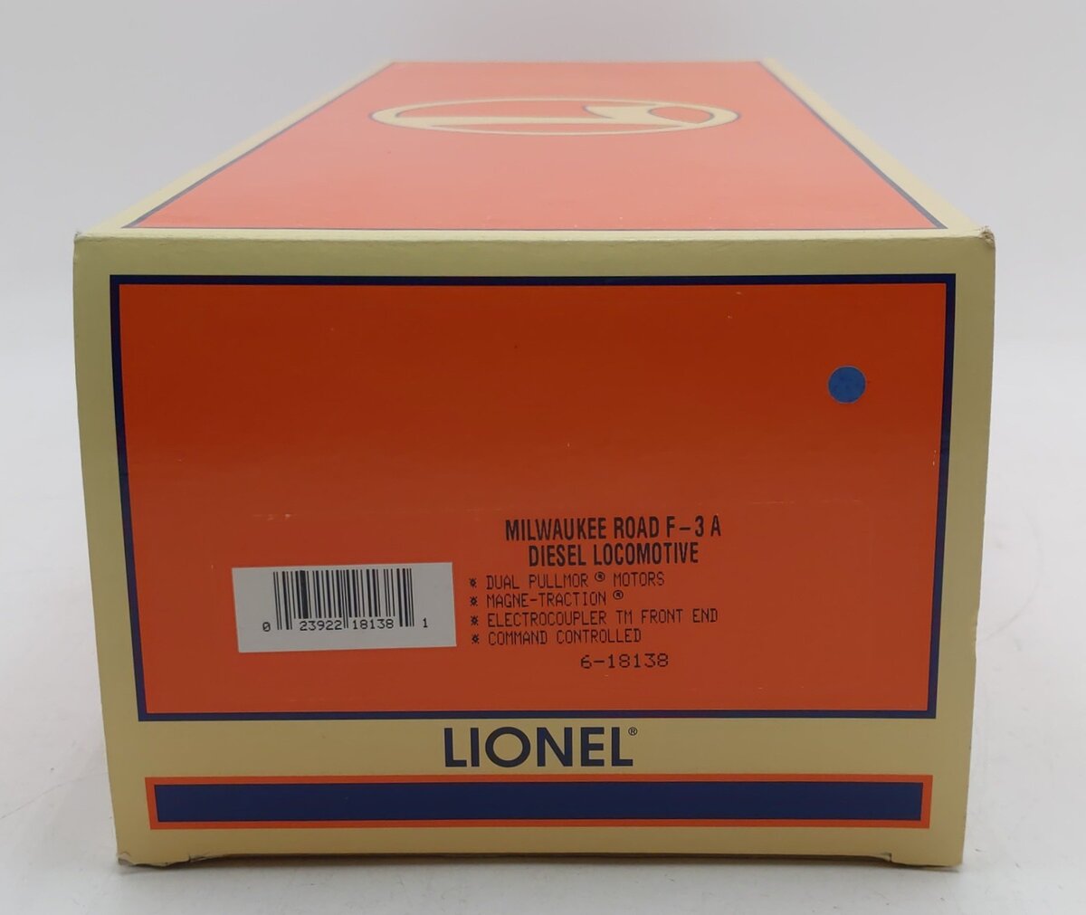 Lionel 6-18138 O Gauge Milwaukee Road F3 A Diesel Locomotive LN/Box