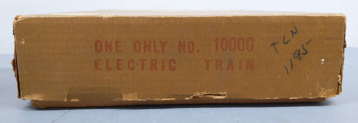 Marx 10000 Vintage O Gauge Stream Line Electric Steam Freight Train Set VG/Box