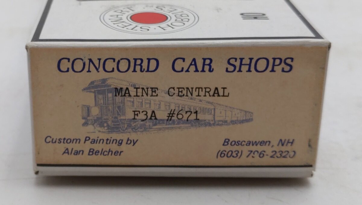 Stewart Hobbies HO Scale Custom "Maine Central" Diesel A Unit #671 LN/Box