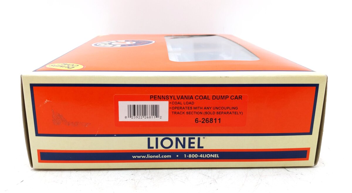 Lionel 6-26811 O Pennsylvania Coal Dump Car EX/Box