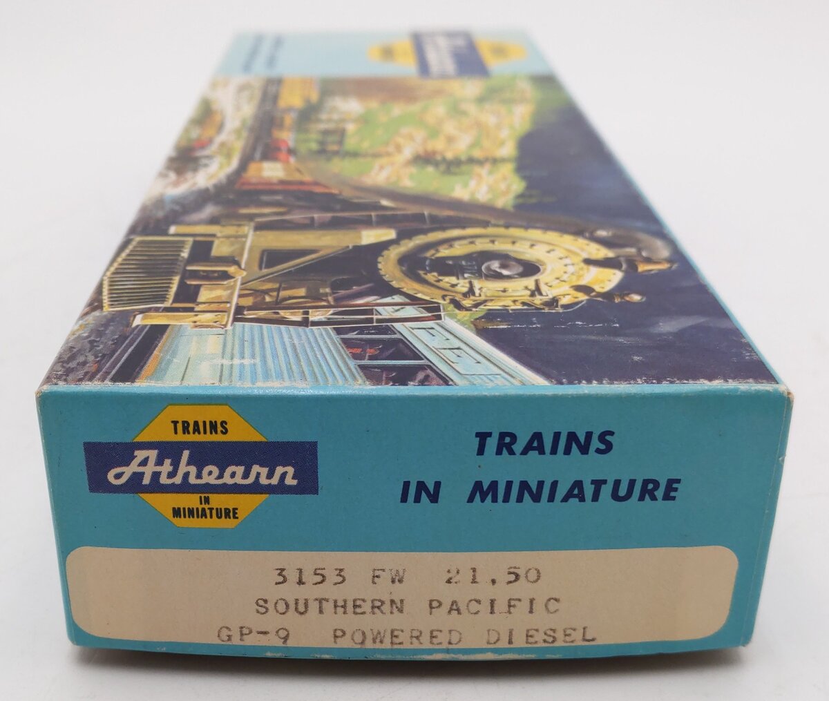 Athearn 3153 HO Scale Southern Pacific GP-9 Powered Diesel Locomotive #3702 VG/Box