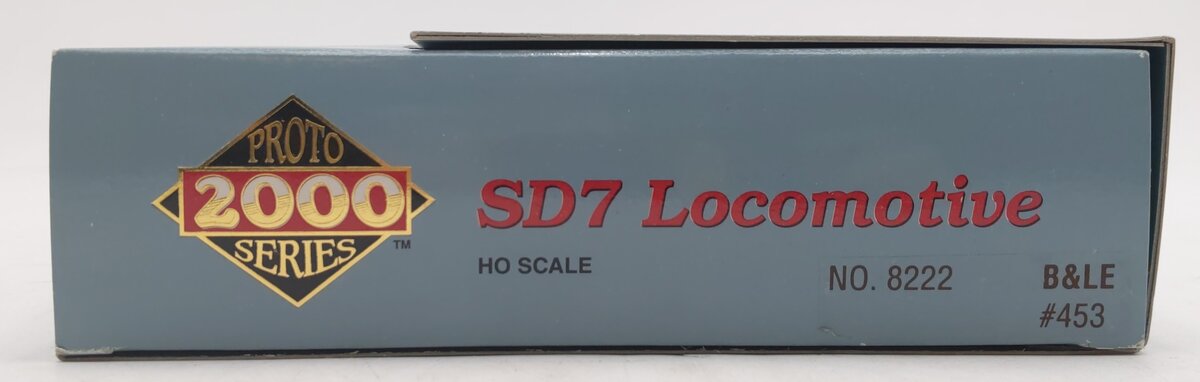 Proto 2000 8222 HO Scale Bessemer & Lake Erie Railroad SD7 Diesel Locomotive EX/Box