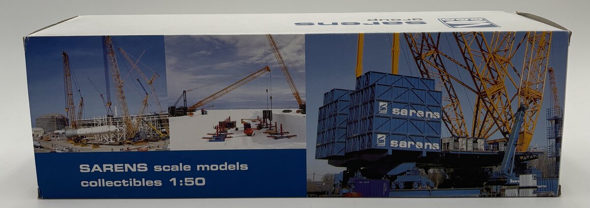 WSI 15-1009 1:50 Sarens - DAF 3300 Tractor with 3-Axle Flatbed Trailer LN/Box