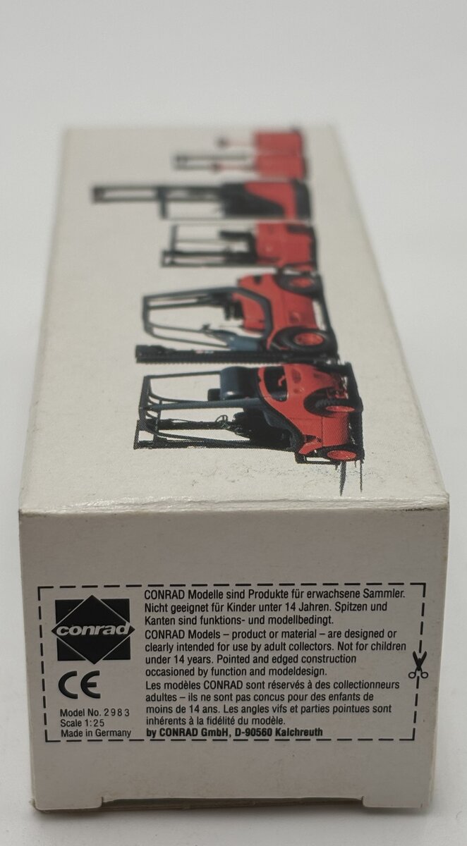 Conrad 2983 1:25 Linde T20 Electric hand Pallet Truck LN/Box