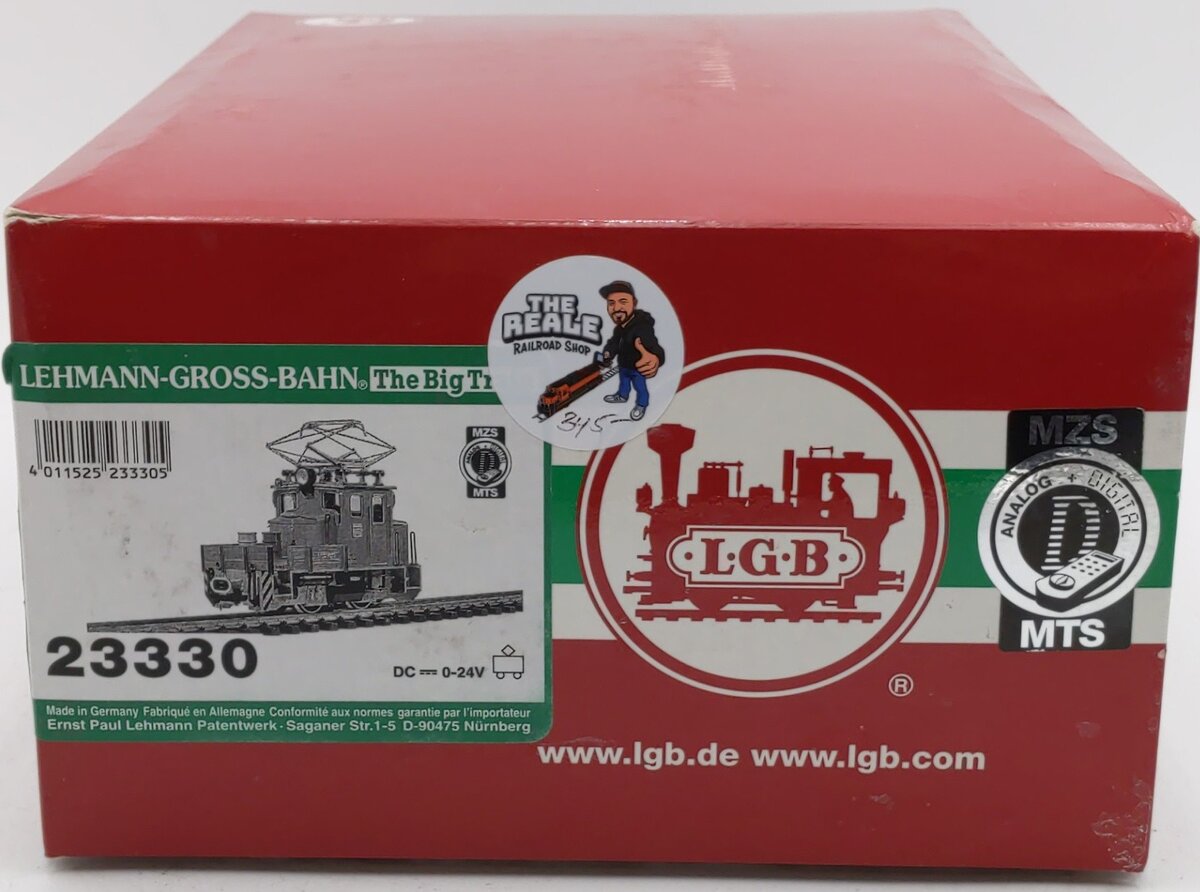 LGB 23330 G Scale Electric Maintenance Locomotive #3 LN/Box