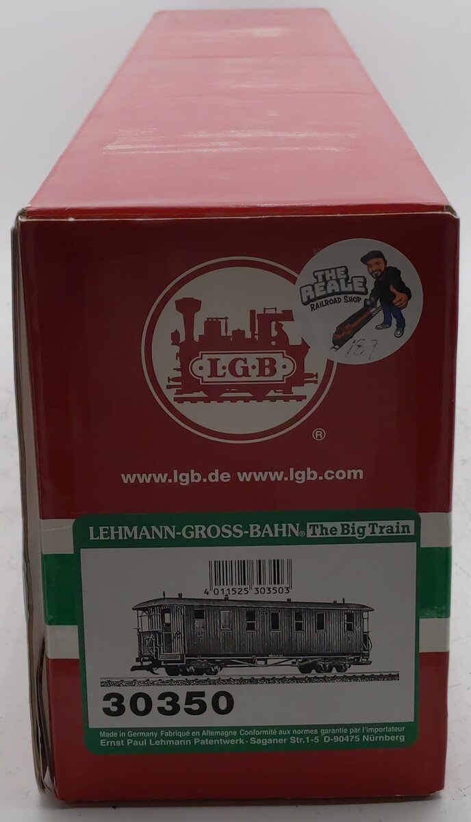 LGB 30350 G Scale Green Passenger Coach Car EX/Box