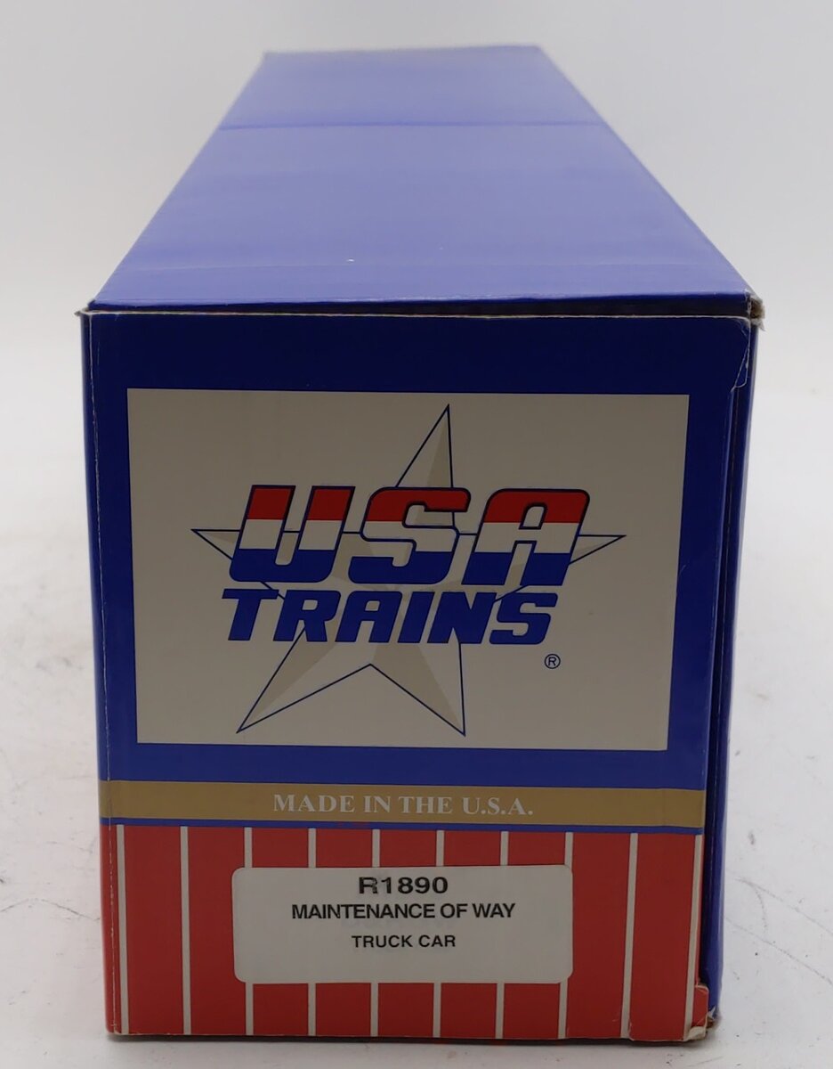 USA Trains 1890 G Scale Maintenance of Way Car w/ Trucks LN/Box