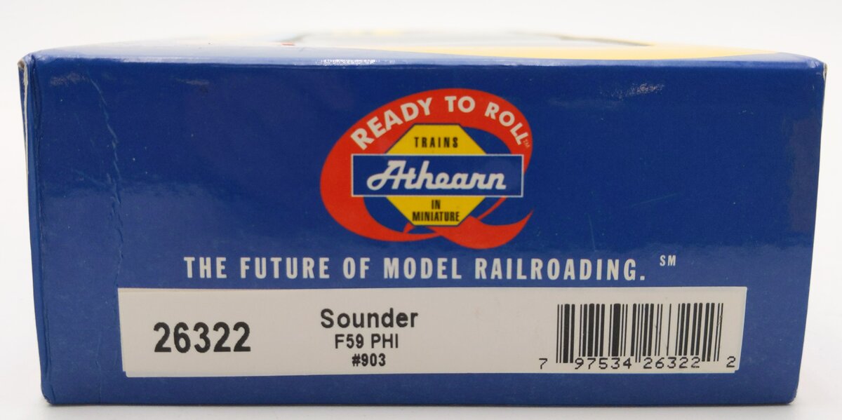 Athearn 26322 HO Scale Sounder F59 PHI Diesel Locomotive #903 LN/Box