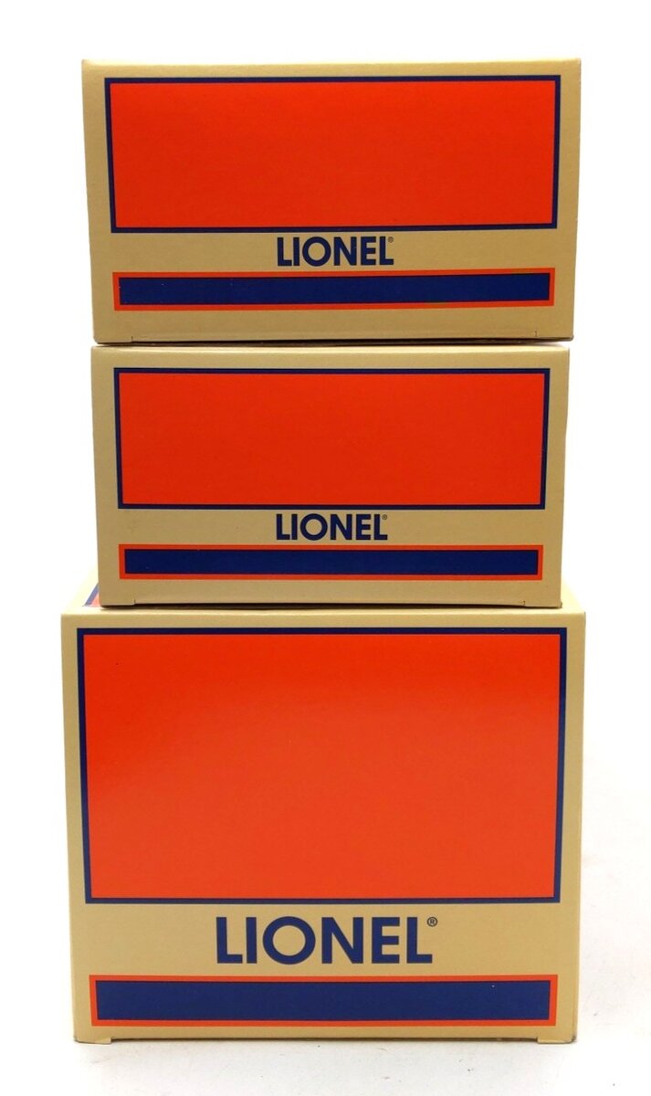 Lionel 6-29286 O Gauge Overstamped Conrail/Reading & PC/NH 2-Car Boxcar Set LN/Box