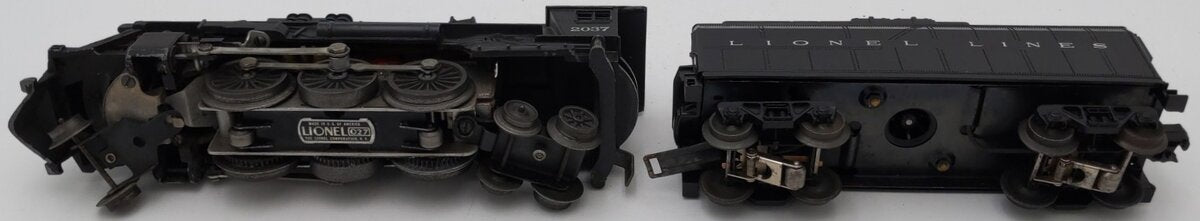 Lionel 2026 Vintage O 2-6-4 Diecast Steam Locomotive & 6026W Tender VG