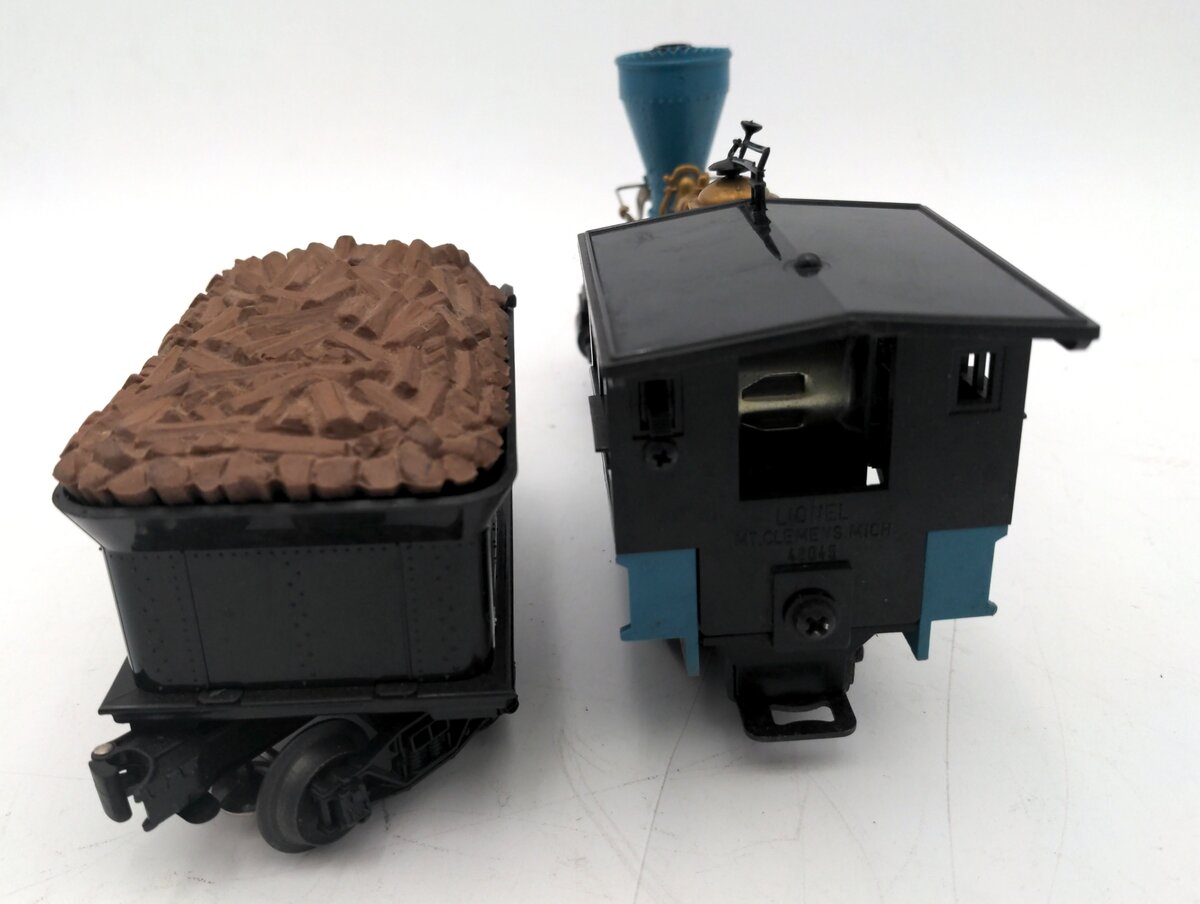 Lionel 6-8315 O Gauge Baltimore & Ohio 4-4-0 American Steam Locomotive &Tender VG