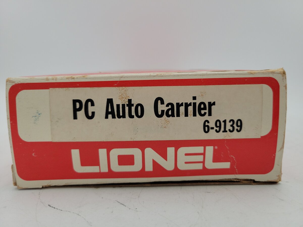 Lionel 6-9139 O Gauge Penn Central 3-Tier Auto Carrier Car EX/Box