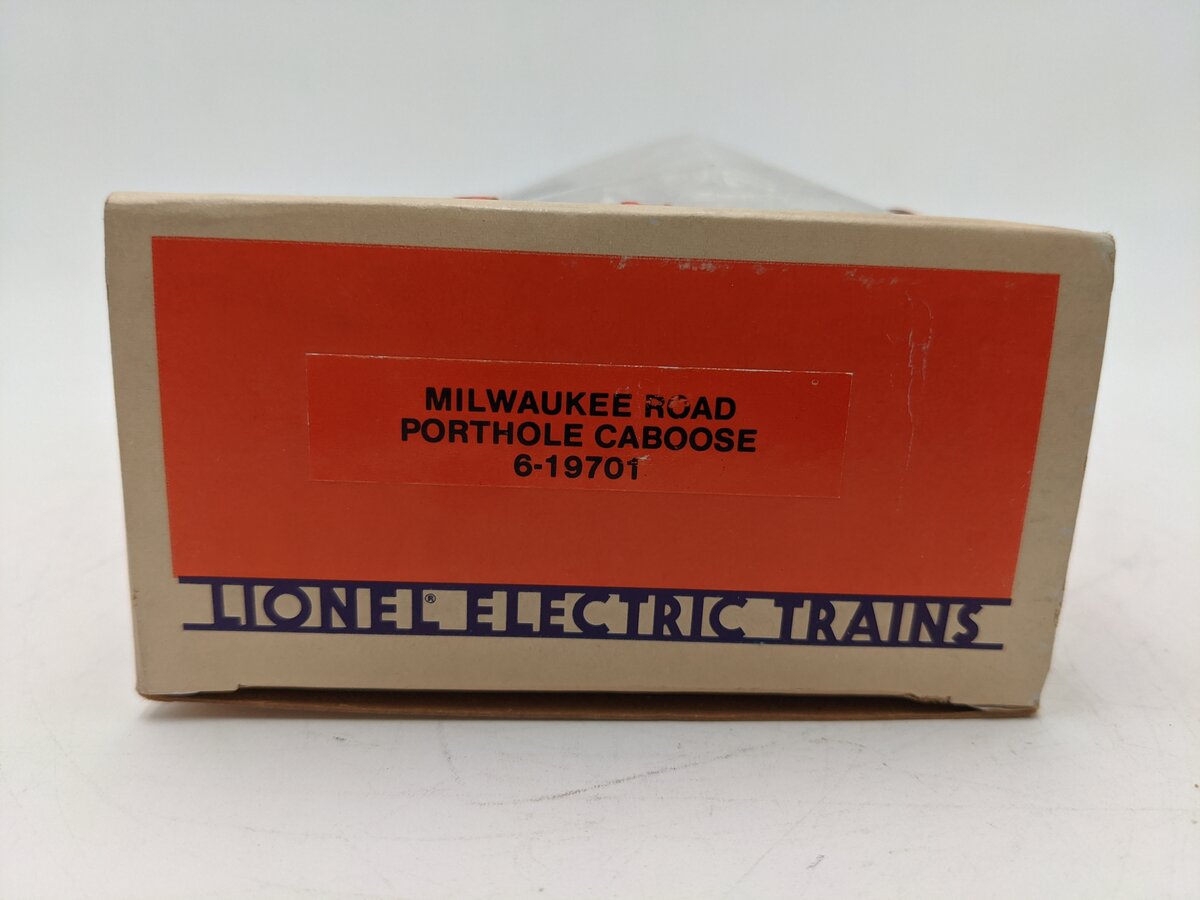 Lionel 6-19701 O Gauge Milwaukee Road N5C Porthole Caboose #19701 EX/Box