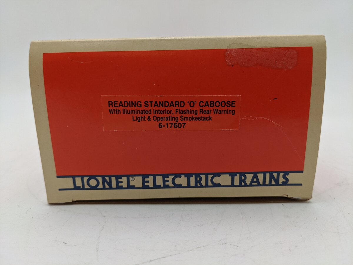 Lionel 6-17607 O Gauge Reading Caboose Car EX/Box