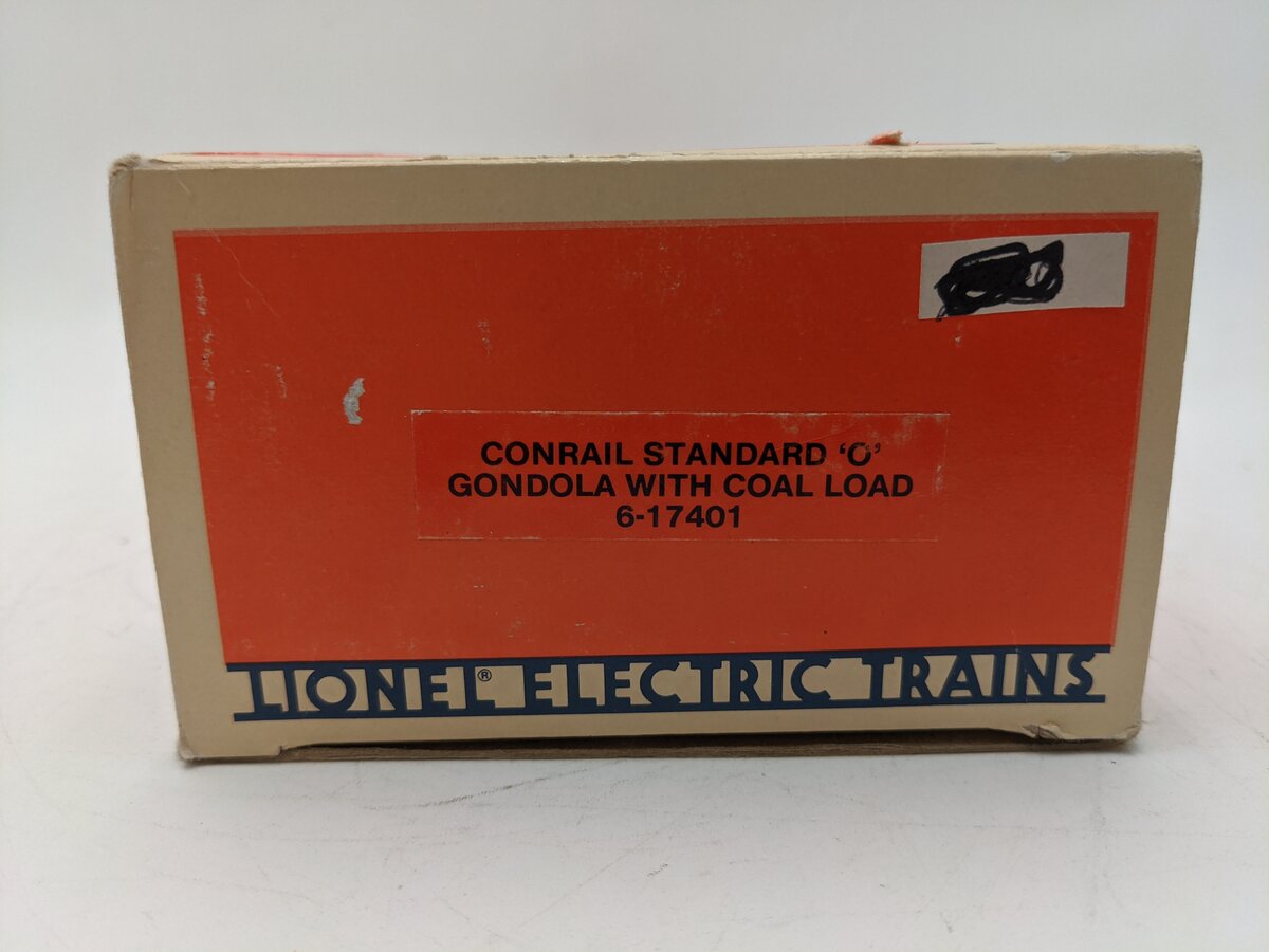 Lionel 6-17401 O Gauge Conrail Gondola W/Load EX/Box