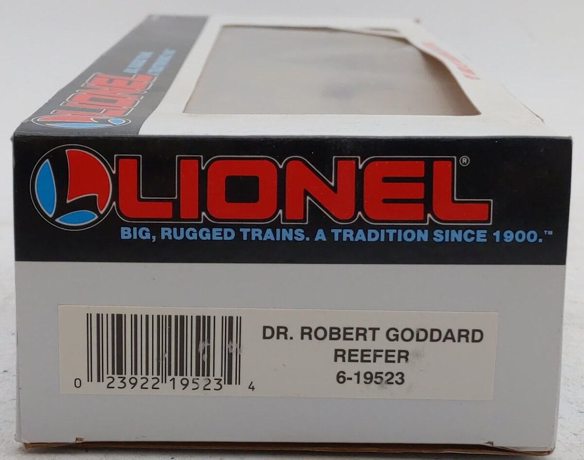 Lionel 6-19523 O Gauge Dr. Robert Goddard Refrigerator Car