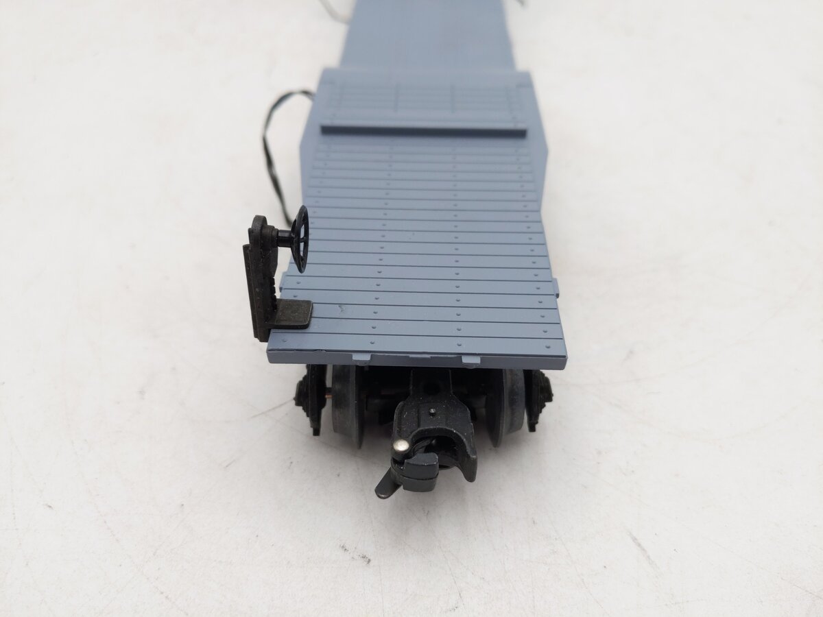 Lionel 6-6509 O Gauge 16 Wheel Flatcar with Girder Load EX