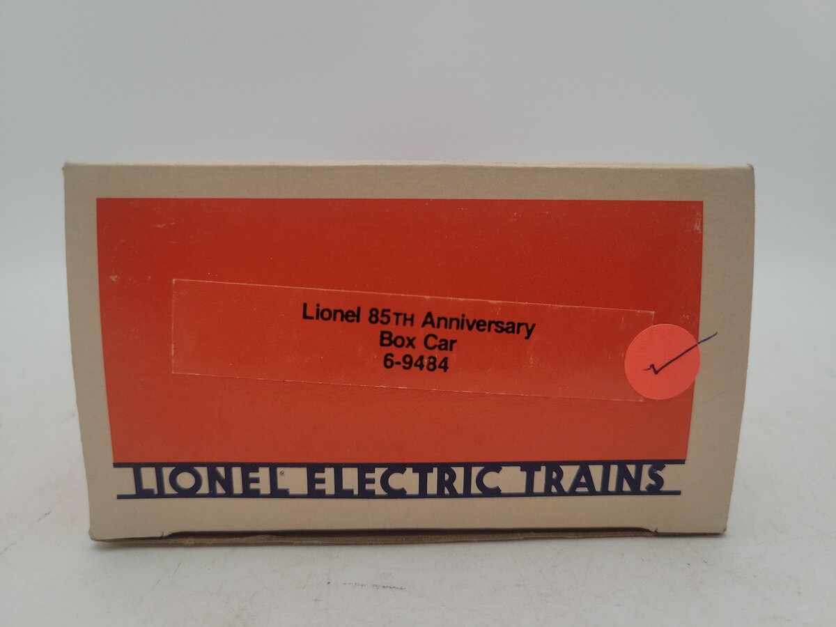 Lionel 6-9484 O Gauge Lionel 85th Anniversary Boxcar EX/Box