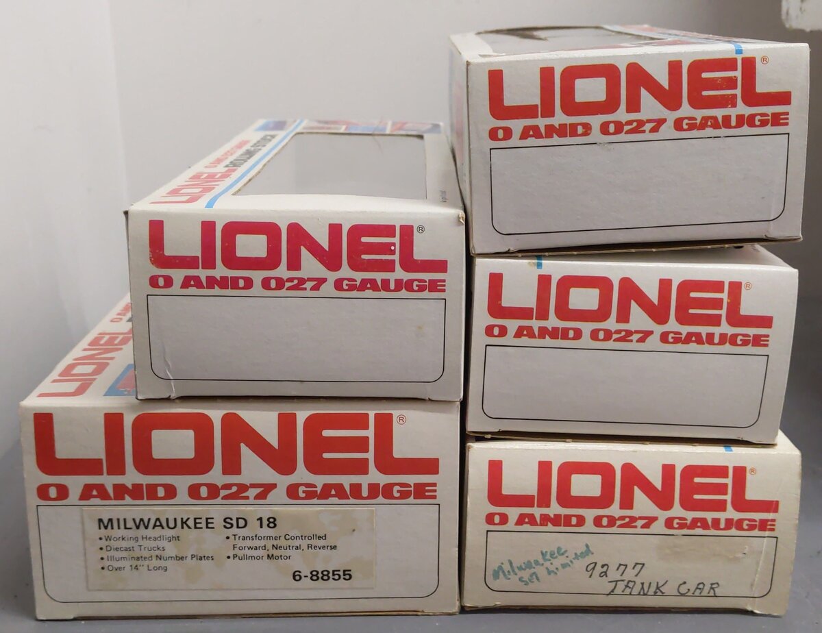 Lionel 6-1867 O Gauge Milwaukee Road Limited Set EX/Box