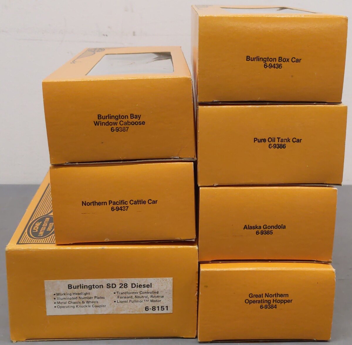 Lionel 6-1160 O Gauge Great Lakes Limited Diesel Locomotive & Freight Set EX/Box