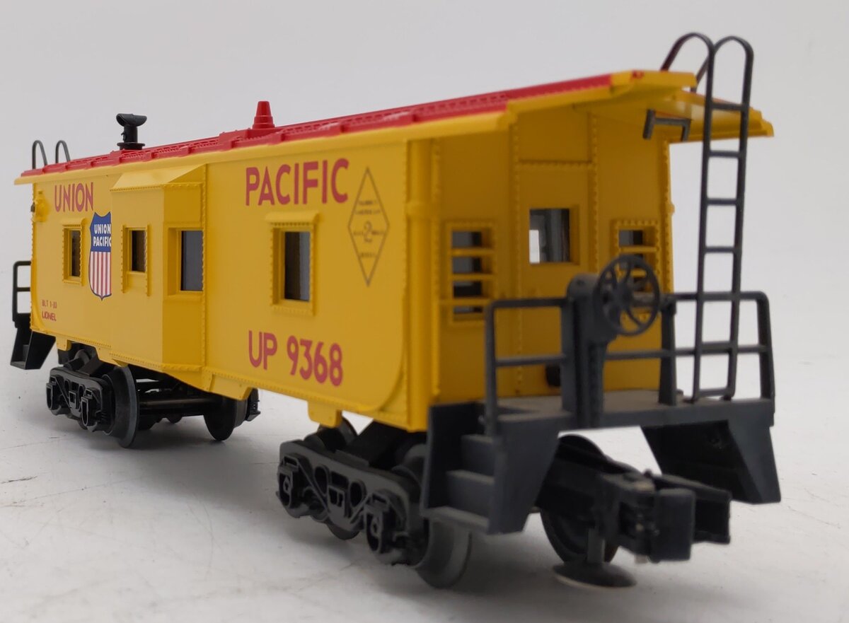 Lionel 6-9368 O Gauge Union Pacific Bay Window Illuminated Caboose #9368 LN