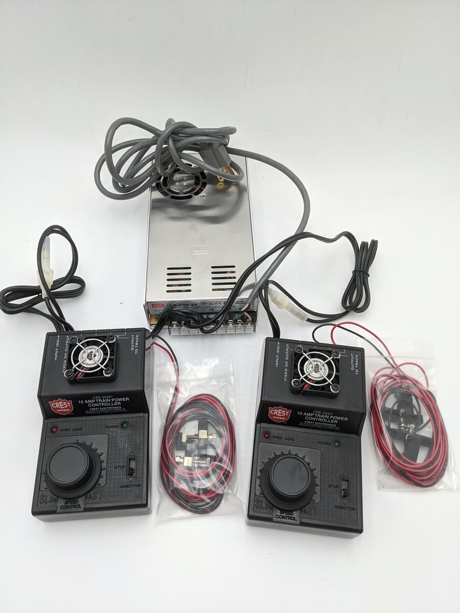 Crest 55401 G Scale 10 Amp Control Pack Adapters With Transformer EX