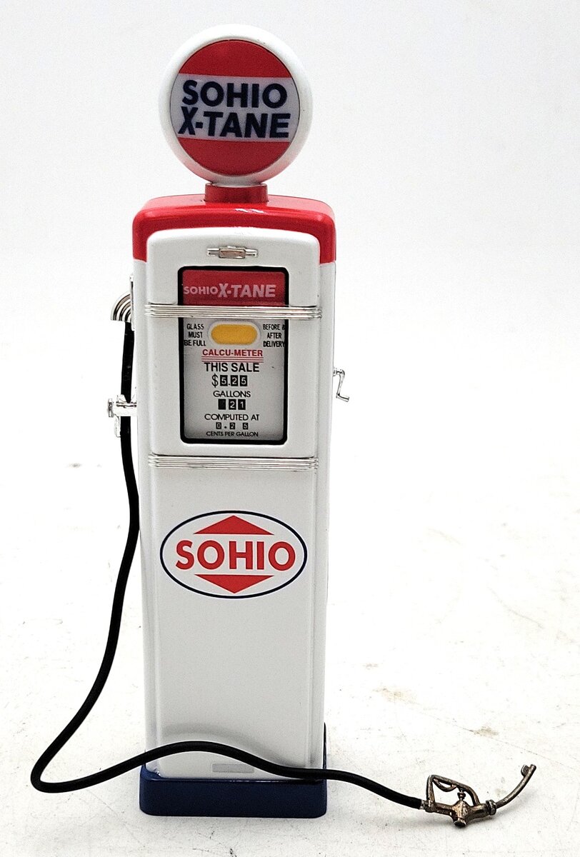 Crown Premiums 50-GBP-28 Limited Edition Sohio Gas Pump Bank LN/Box
