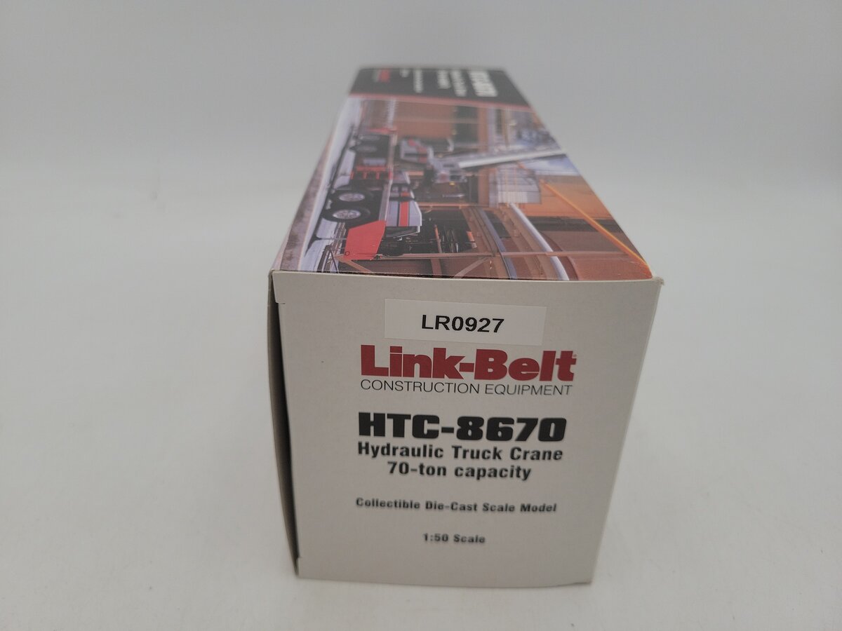 NZG 468 1:50 Scale Die-Cast Link-Belt "The Boss" HTC-6870 Hydraulic Mobile Crane EX/Box