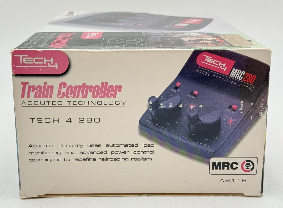 MRC AB116 Tech 4 280 Dual Power 16VA Train Controller EX/Box