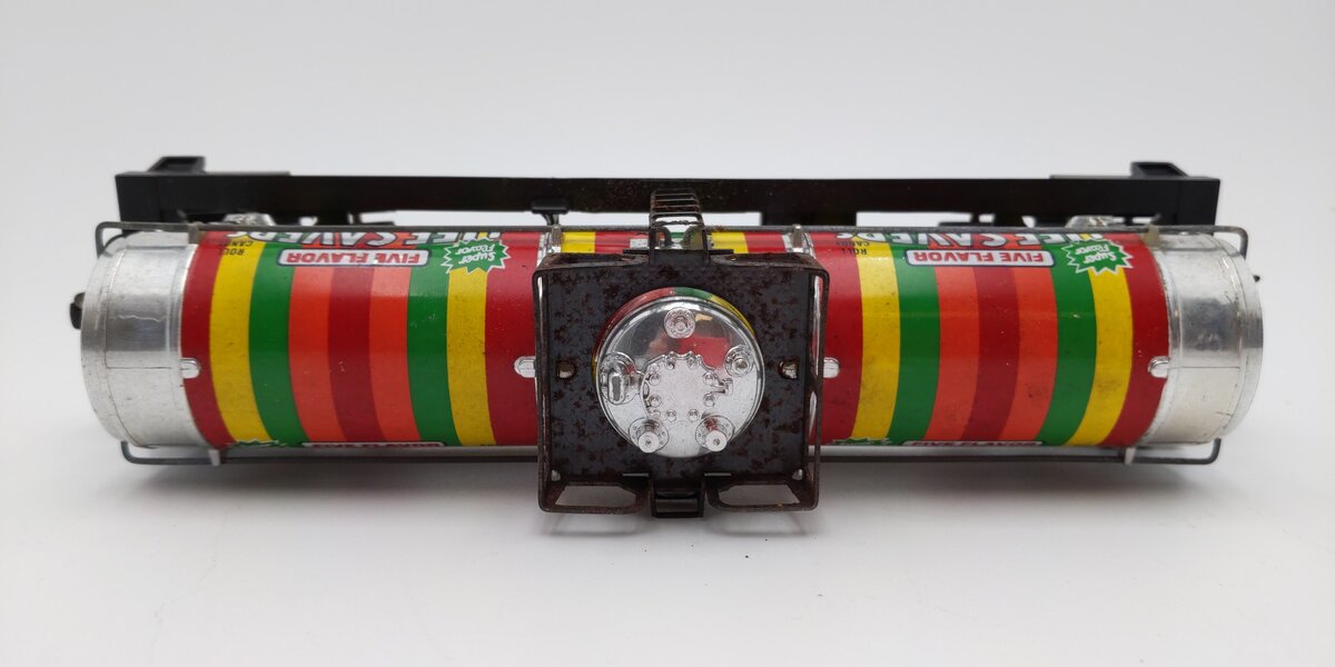 Lionel 6-9278 O Gauge Lifesavers Chrome Plated Single Dome Tank Car VG