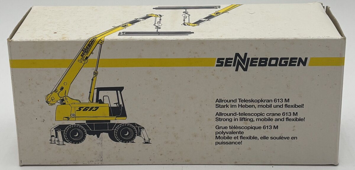 NZG 392 1:50 Sennebogen 613M Mobile Telescopic Crane EX/Box