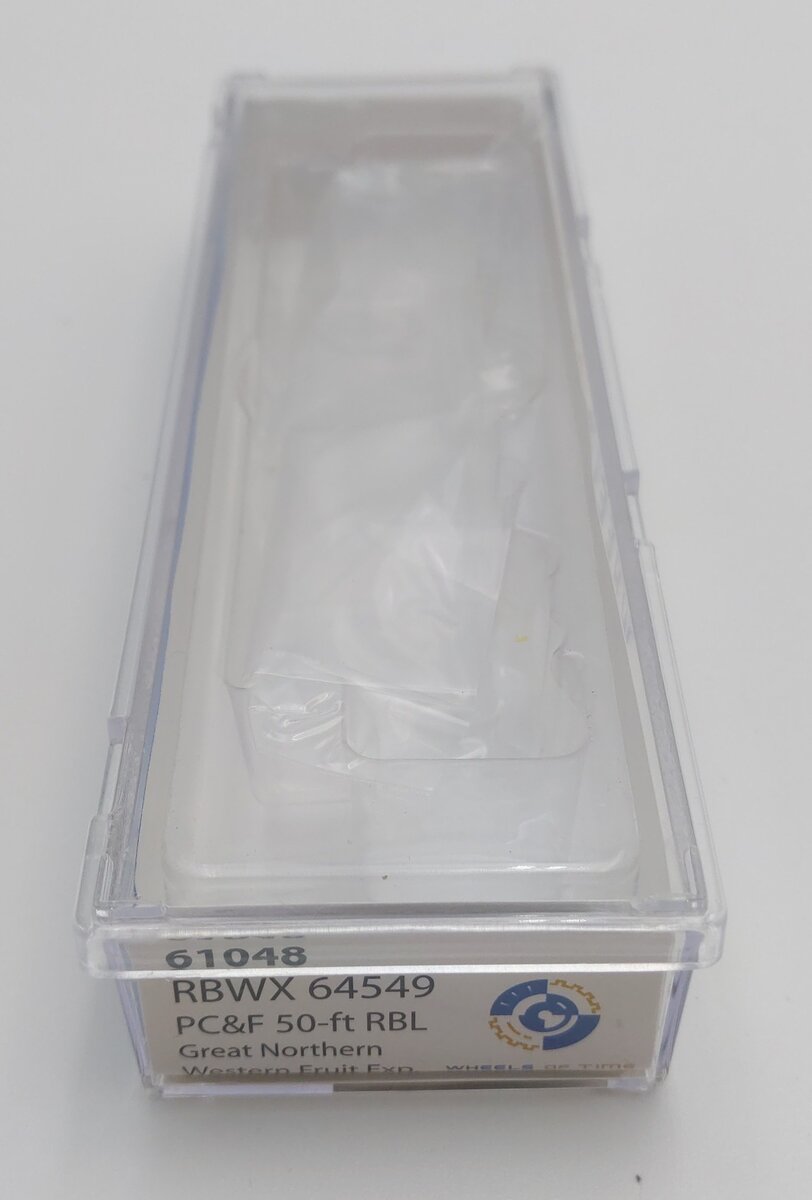 Wheels of Time 61048 PC&F 50' 70-Ton Insulated Plug-Door Boxcar #64549