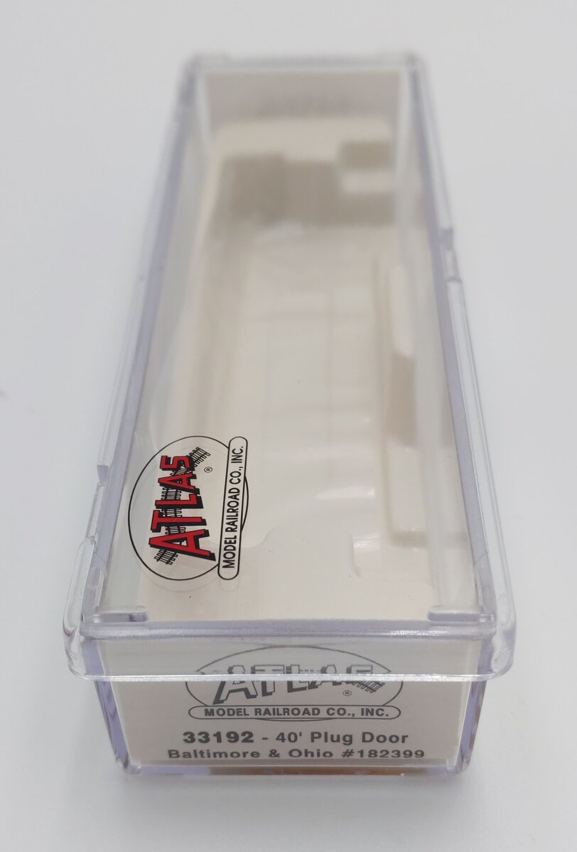 Atlas 33192 N Scale Baltimore & Ohio 40' Standard Boxcar #182399 NIB