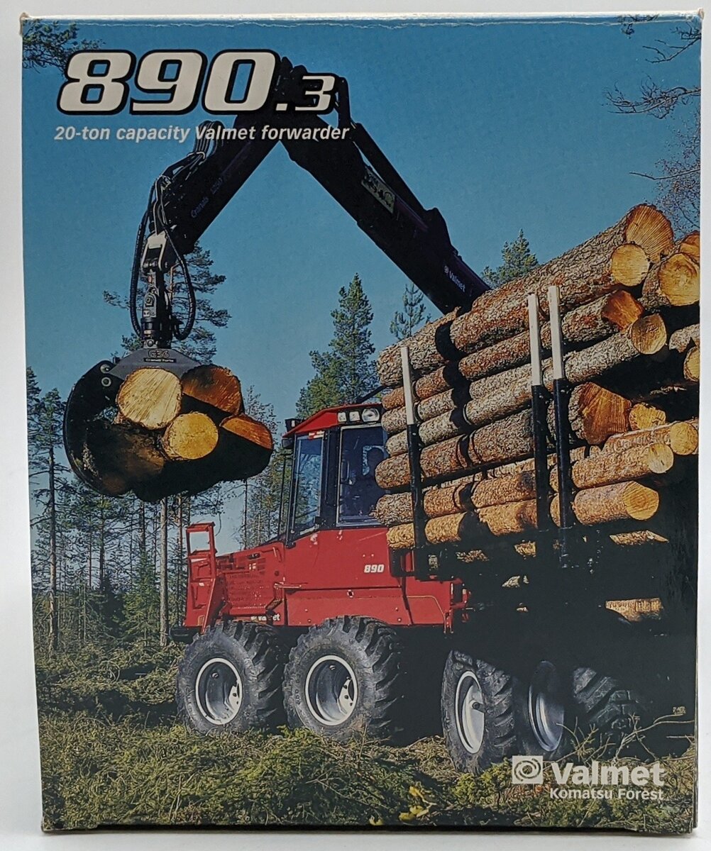 Sword Models SW3007 1:50 Diecast Valmet 890.3 Forwarder W/Grab NIB