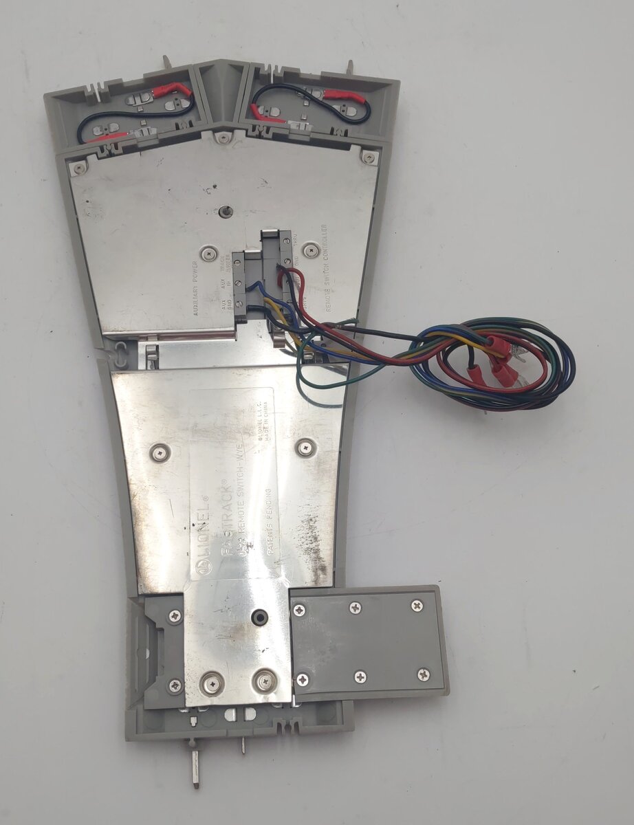 Lionel 6-12047 O-72 Remote-Control FasTrack Wye Switch Turnout No Remote/Lamp VG