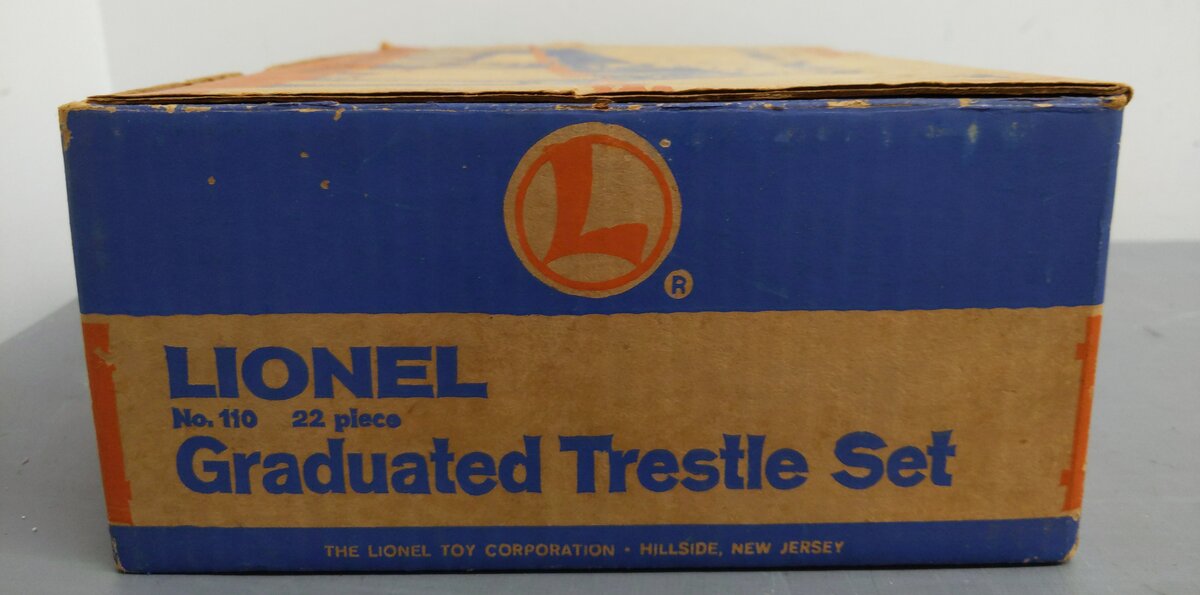 Lionel 110 Vintage O Graduated Trestle Set EX/Box